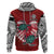 Custom American Samoa Hoodie Couple Polynesian Turtles Valentine HUSBand and WIFE Tie Dye Red LT13 - Polynesian Pride