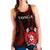 Tonga Pattern Women Racerback Tank Always Proud LT13 Red - Polynesian Pride