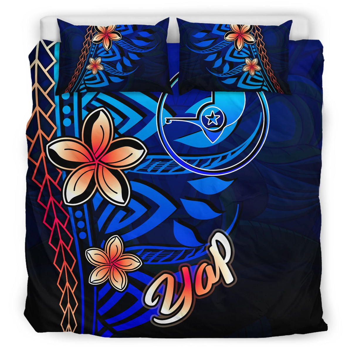 Yap Bedding Set - Vintage Tribal Mountain - Polynesian Pride