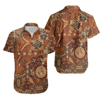 Polynesian Shirt - Vintage Tapa Pattern Unisex Vintage color - Polynesian Pride