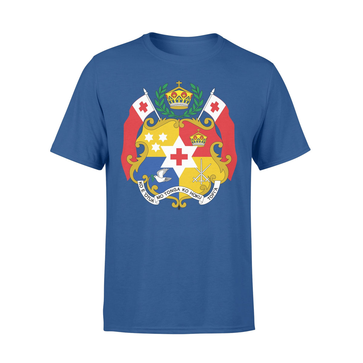 Tonga T Shirt Tonga Coat of Arm - Polynesian Pride