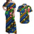 Vanuatu Tafea Matching Hawaiian Shirt and Dress Independence Be Proud LT8 Blue - Polynesian Pride