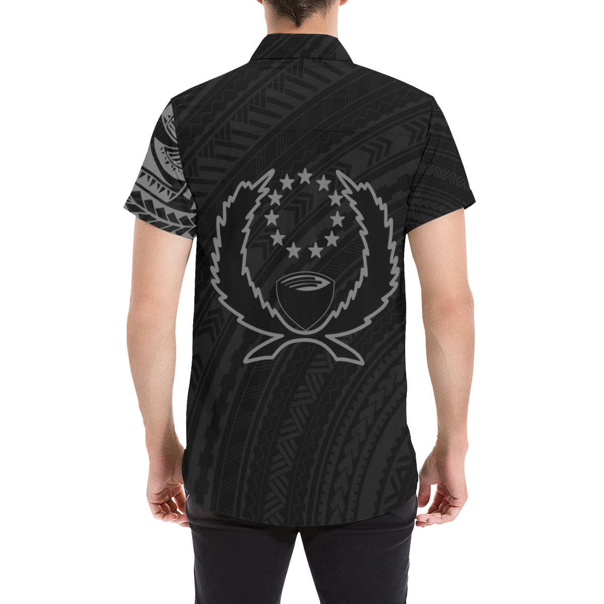 Pohnpei in My Heart - Tattoo Style Shirt - A79 - Polynesian Pride