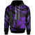 Wallis and Futuna Polynesian Custom Hoodie Polynesian Tattoo Purple Version Unisex Purple - Polynesian Pride