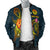 Polynesian Tahiti Personalised Men's Bomber Jacket - Legend of Tahiti (Blue) - Polynesian Pride