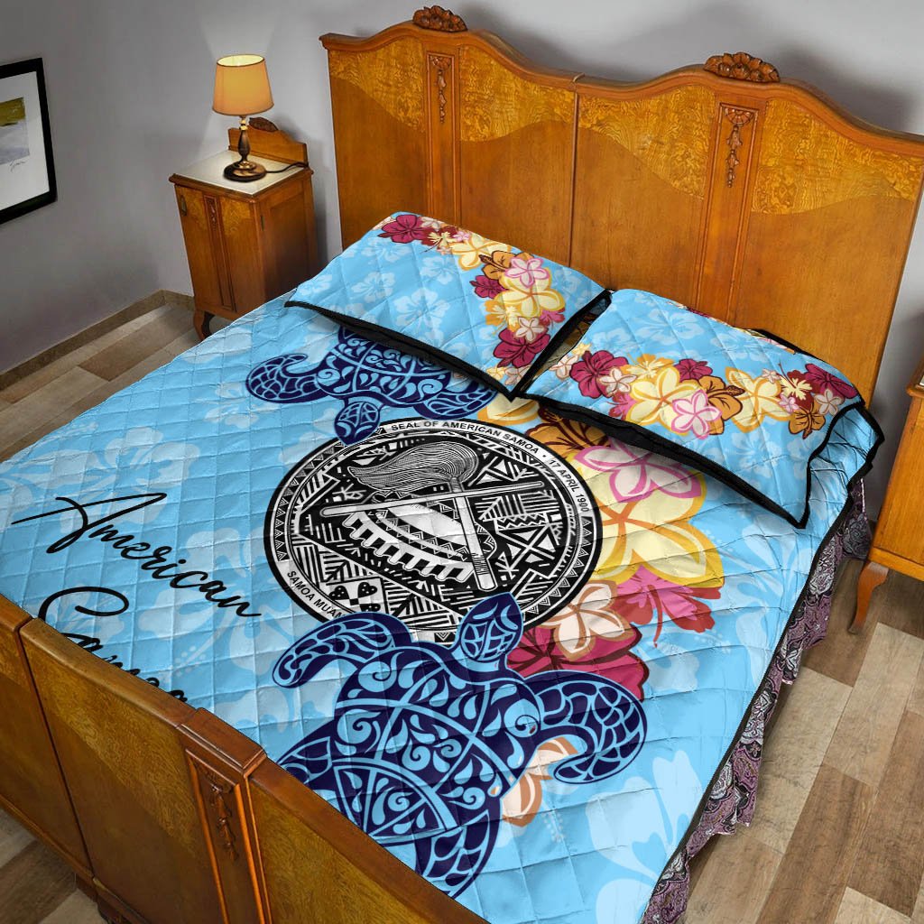 American Samoa Quilt Bed Set - Tropical Style - Polynesian Pride