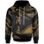 Tokelau Polynesian Custom Hoodie Polynesian Tattoo Gold Version Unisex Gold - Polynesian Pride