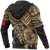 Tonga Polynesian Hoodie (Zip up) Golden Turtle - Polynesian Pride