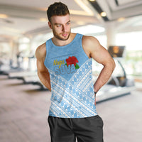 (Custom Personalised) Fiji Suva Rugby Men Tank Top - Tapa Pattern - LT12 - Polynesian Pride