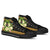 Vanuatu High Top Shoes - Polynesian Gold Patterns Collection - Polynesian Pride