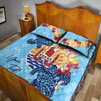French Polynesia Custom Personalised Quilt Bed Set - Tropical Style - Polynesian Pride