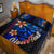 Papua New Guinea Custom Personalised Quilt Bed Set - Vintage Tribal Mountain - Polynesian Pride