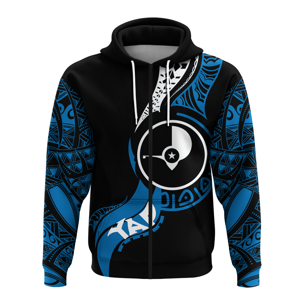 Yap Zip up Hoodie Micronesia Pride LT12 - Polynesian Pride