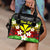 (Custom Personalised) Hawaii Shoulder Handbag - Banana Leaf With Plumeria Flowers - LT12 One Size Reggae - Polynesian Pride