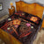 Vanuatu Polynesian Personalised Quilt Bed Set - Legend of Vanuatu (Red) - Polynesian Pride