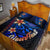 Tahiti Custom Personalised Quilt Bed Set - Vintage Tribal Mountain - Polynesian Pride