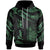 New Caledonia Polynesian Custom Hoodie Polynesian Tattoo Green Version Unisex Green - Polynesian Pride