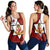 Kolisi Tonga Women's Racerback Tank - Mate Ma'a Tonga Red Original - LT20 Black - Polynesian Pride