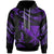 Hawaii Kanaka Maoli Polynesian Custom Hoodie Polynesian Tattoo Purple Version Unisex Purple - Polynesian Pride