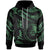 Yap Micronesia Custom Hoodie Polynesian Tattoo Green Version Unisex Green - Polynesian Pride