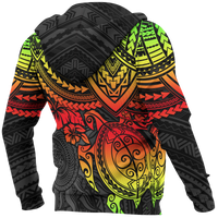 Hoodie Polynesian Reggae Turtle - Polynesian Pride