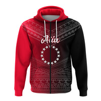 Custom Atiu Cook Islands Pride Hoodie LT12 - Polynesian Pride