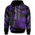 Tahiti Polynesian Custom Hoodie Polynesian Tattoo Purple Version Unisex Purple - Polynesian Pride