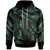 Kosrae Micronesia Custom Hoodie Polynesian Tattoo Green Version Unisex Green - Polynesian Pride