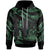 Vanuatu Polynesian Custom Hoodie Polynesian Tattoo Green Version Unisex Green - Polynesian Pride