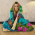 Guam Hooded Blanket - Couple of Turtles - Polynesian Pride