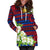 Philippines Polynesian Hoodie Dress - Jasmine Flower Style - Polynesian Pride