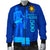 Philippines Men's Bomber Jacket - Proud Of My King Blue - Polynesian Pride