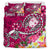 Fiji Custom Personalised Bedding Set - Turtle Plumeria (Pink) - Polynesian Pride