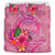 American Samoa Polynesian Bedding Set - Floral With Seal Pink - Polynesian Pride