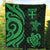 Fiji Polynesian Premium Quilt - Green Tentacle Turtle - Polynesian Pride