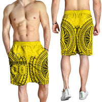 (Custom Personalised) Cook Islands Aitutaki Men Short - Tribal Pattern - LT12 - Polynesian Pride