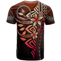 Chuuk T Shirt Red Vintage Tribal Mountain - Polynesian Pride