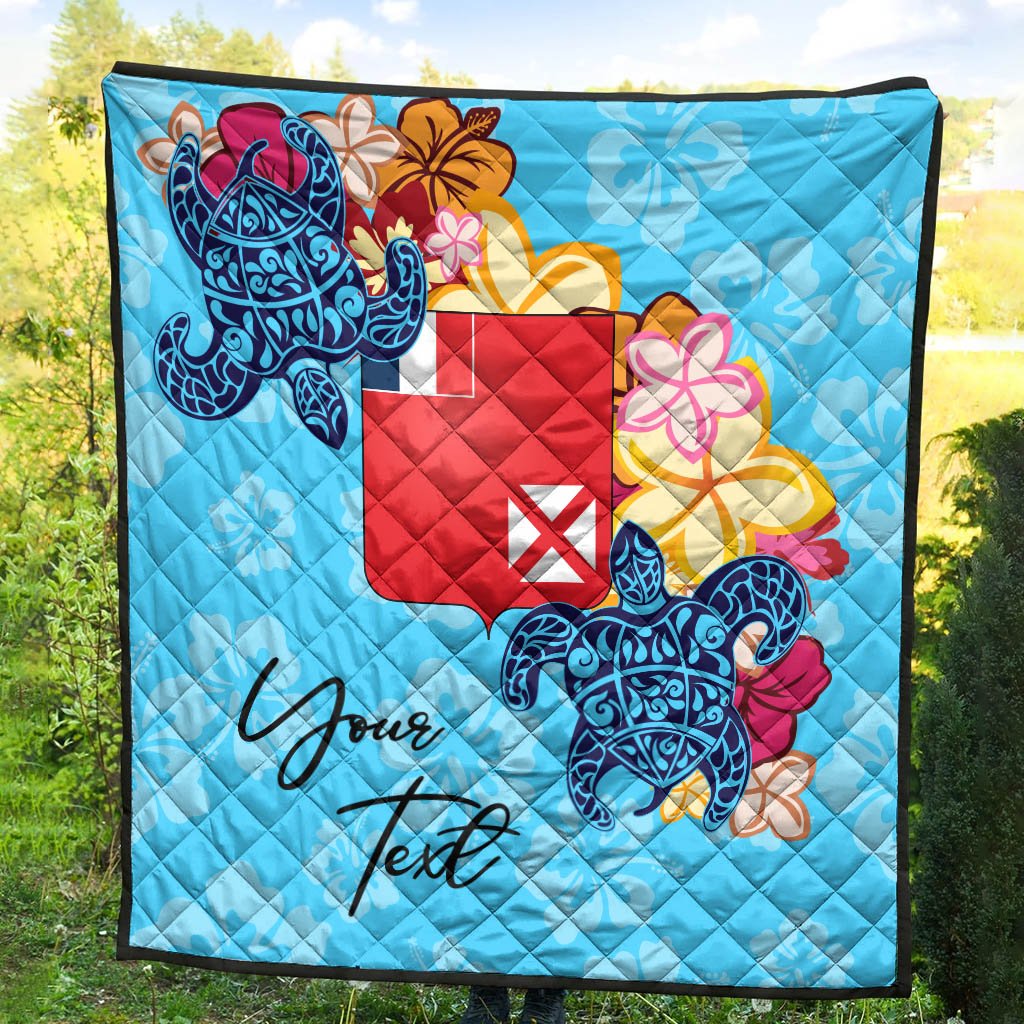 Wallis and Futuna Custom Personalised Premium Quilt - Tropical Style - Polynesian Pride