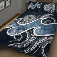American Samoa Polynesian Quilt Bed Set - Ocean Style - Polynesian Pride