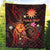 Nauru Polynesian Personalised Premium Quilt - Legend of Nauru (Red) - Polynesian Pride