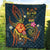 Fiji Polynesian Premium Quilt - Legend of Fiji (Blue) - Polynesian Pride