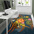 Wallis and Futuna Polynesian Personalised Area Rug - Legend of Wallis and Futuna (Blue) - Polynesian Pride