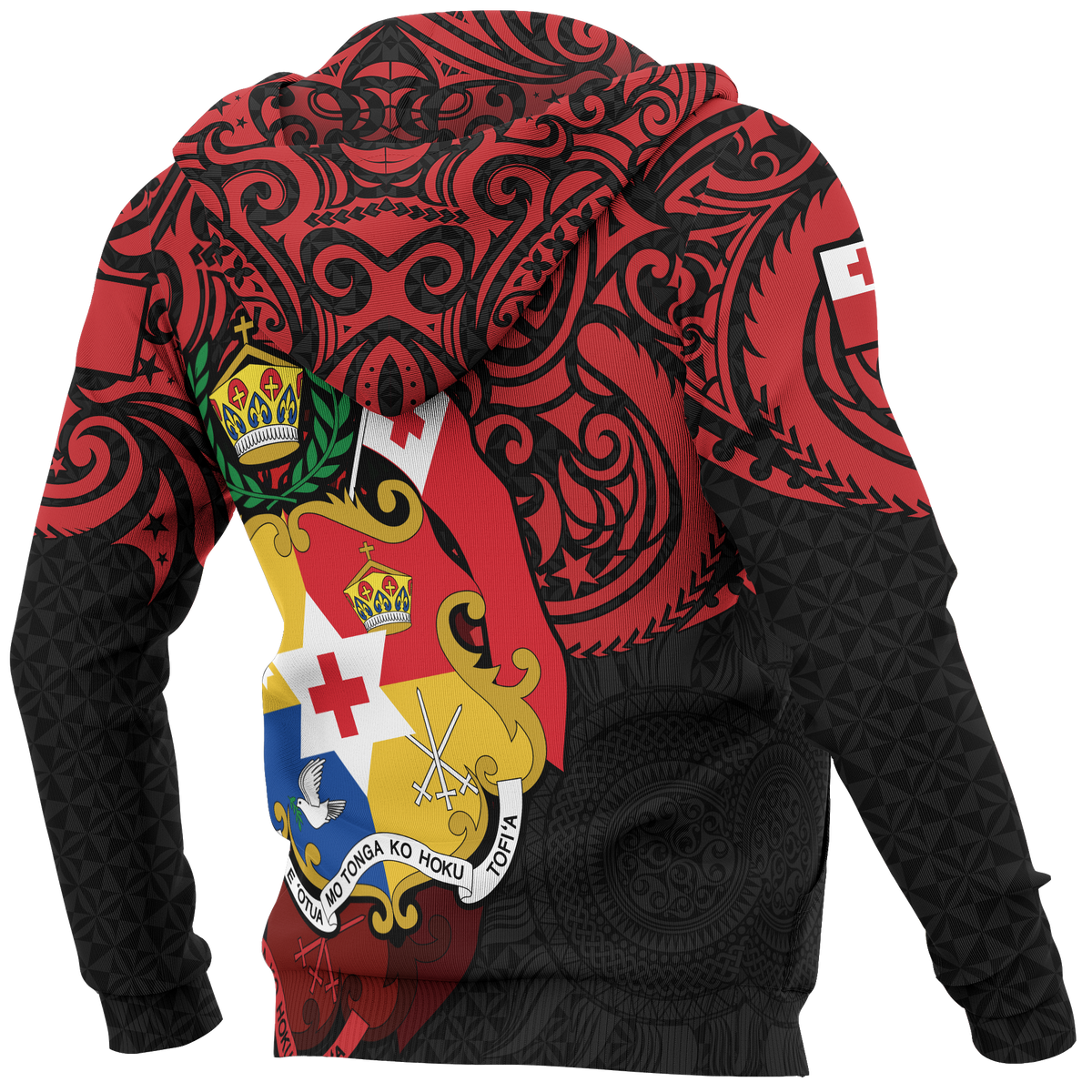 Tonga Zip up Hoodie Tongan Pride - Polynesian Pride