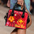 (Custom Personalised) Hawaii Shoulder Handbag - Red Hibiscus - LT12 One Size Red - Polynesian Pride