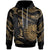 Tahiti Polynesian Custom Hoodie Polynesian Tattoo Gold Version Unisex Gold - Polynesian Pride