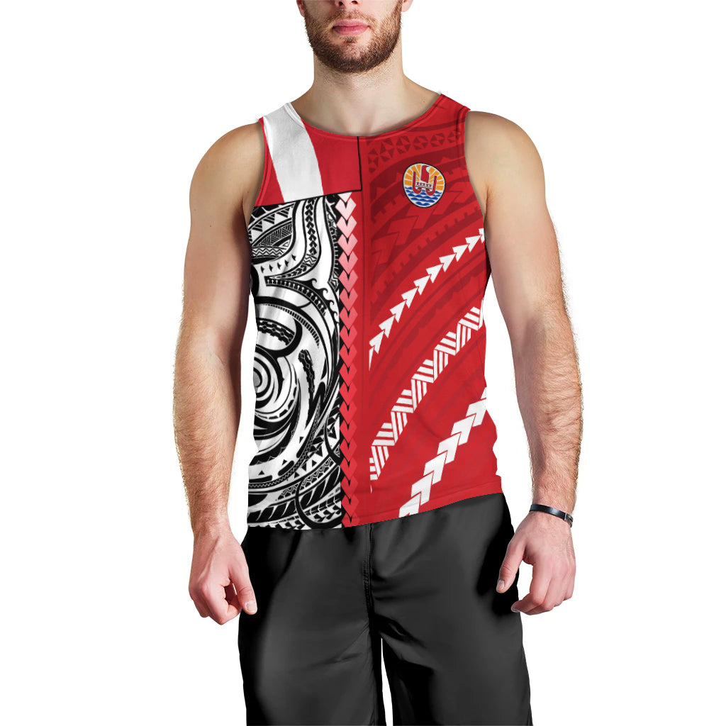 Tahiti Unique Men Tank Top Polynesia Pattern LT13 - Polynesian Pride