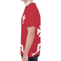 Wallis and Futuna T Shirt Wallis and Futuna Coat of Arms Coconut Tree - Polynesian Pride