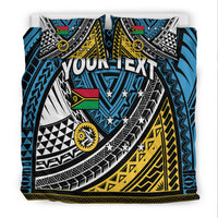 (Custom Personalised) Vanuatu Sanma Province Tribal Pattern Bedding Set - LT12 - Polynesian Pride