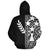 Kosrae Polynesian Custom Hoodie Black Line - Polynesian Pride