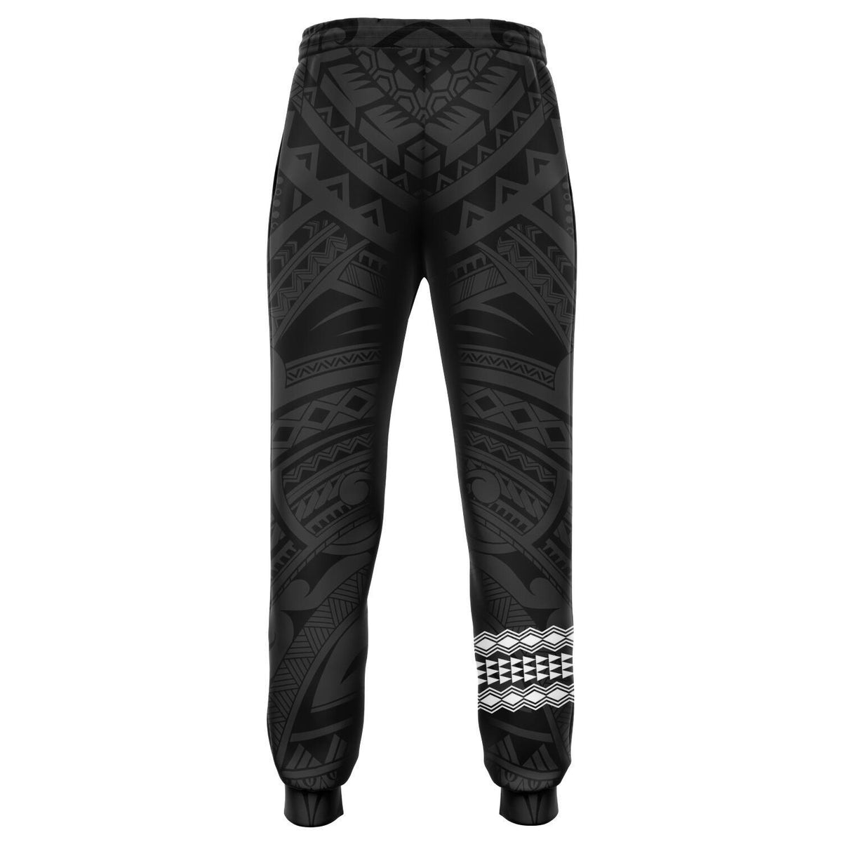 Hawaii Warrior Map Gray Kakau Joggers - Polynesian Pride